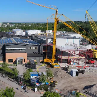 A picture of construction