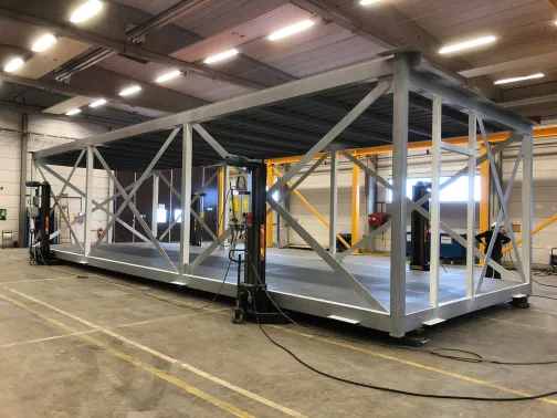 Protected manufacturing indoors and shorter delivery times